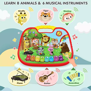 اسباب بازی تبلت موزیکال حیوانات LEARNING FUN AMAZING WORLD OF ANIMALS FINGER READER_اسباب بازی
